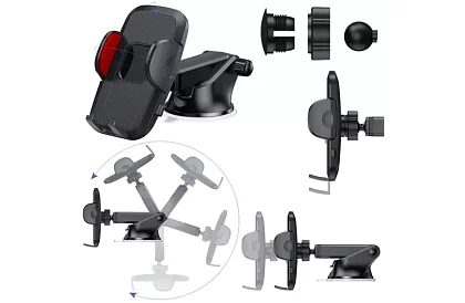 Telefon tartó autóba tapadókoronggal - 4 - 7 hüvelyk