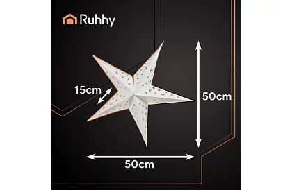 3D LED világító csillag - 50 cm