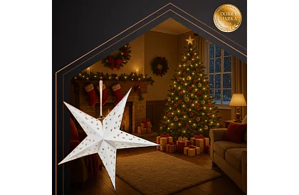 3D LED világító csillag - 50 cm