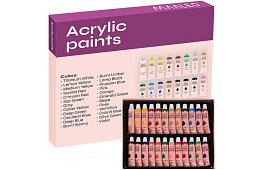 24 akrilfesték - mindegyik 12 ml