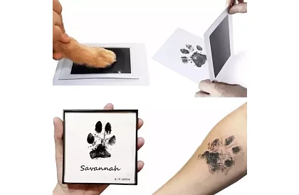 Gyermekkezek és lábak lenyomata - Nesmaring Ink