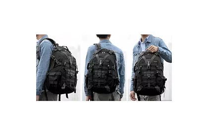 Turista hátizsák TRIZAND XL - fekete