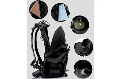 Turista hátizsák TRIZAND XL - fekete