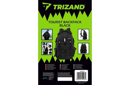 Turista hátizsák TRIZAND XL - fekete