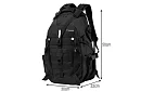 Turista hátizsák TRIZAND XL - fekete