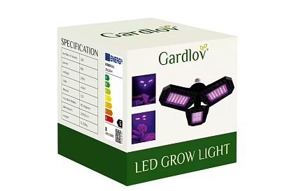 Növények növekedését támogató lámpa 108 LED