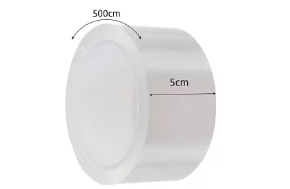 Átlátszó védőszalag 50 mm x 5 m