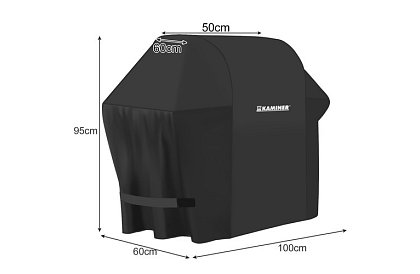 Kerti grill takaró - 95 x 100 x 60 cm