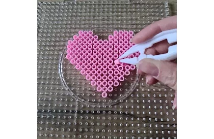 Hőre rögzítő gyöngyök 6500 darab - XXL készlet tartozékokkal