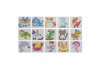 Hőre rögzítő gyöngyök 6500 darab - XXL készlet tartozékokkal