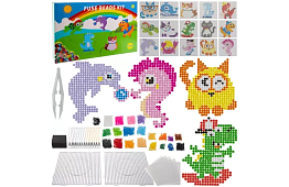 Hőre rögzítő gyöngyök 6500 darab - XXL készlet tartozékokkal