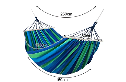 Hintaágy két személy számára 260x160cm