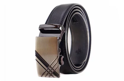 Férfi bőr öv, automatakapcsolással, díszdobozban - Válassza ki a megfelelőt, az Ön számára.