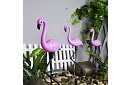 Napelemes kerti lámpa - Flamingó