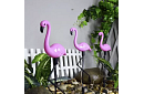 Napelemes kerti lámpa - Flamingó