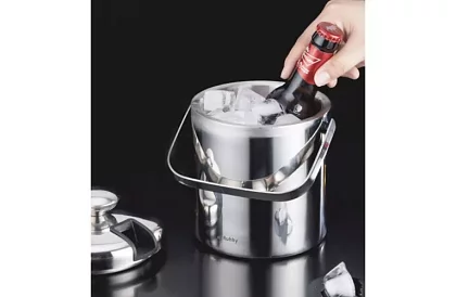 Jégkocka tartály 1,3 liter – vödör fedéllel és csipeszekkel