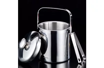 Jégkocka tartály 1,3 liter – vödör fedéllel és csipeszekkel