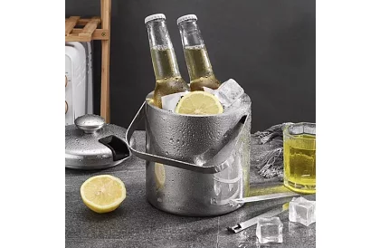 Jégkocka tartály 1,3 liter – vödör fedéllel és csipeszekkel