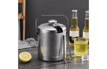 Jégkocka tartály 1,3 liter – vödör fedéllel és csipeszekkel