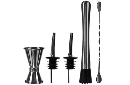 Rozsdamentes bárkészlet – 6 db