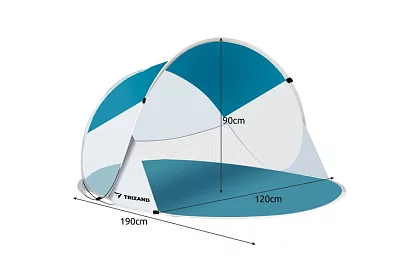 Összehúzható strand sátor - 190 × 120 × 90 cm