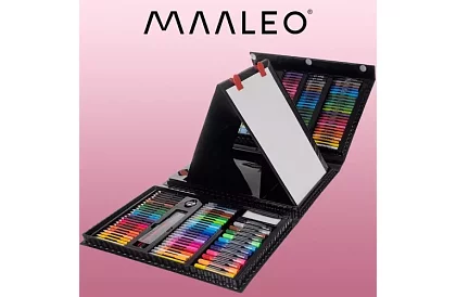 Művészeti festőkészlet - 208 darab tokban