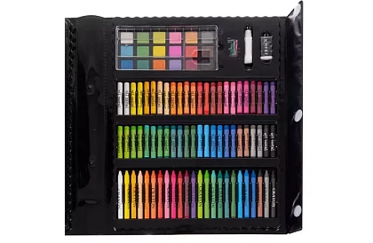 Művészeti festőkészlet - 208 darab tokban