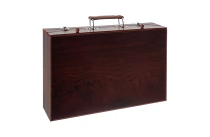 Festék készlet fából készült tokban – 130 elem