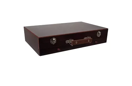 Festék készlet fából készült tokban – 130 elem