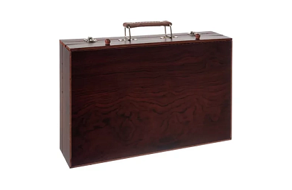 Festék készlet fából készült tokban – 130 elem