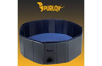 Összecsukható kutyamedence - 100 x 30 cm