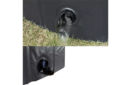 Összecsukható kutyamedence - 100 x 30 cm