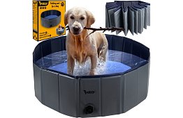 Összecsukható kutyamedence - 100 x 30 cm