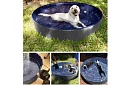 Összecsukható kutyamedence - 100 x 30 cm