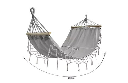 Kerti függőágy 200 x 100 cm