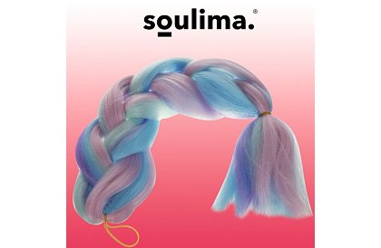 Szinétikus ombre fonatok hajra lila-kék