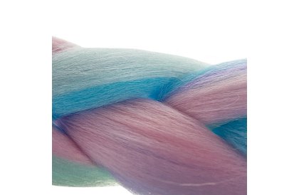 Szinétikus ombre fonatok hajra lila-kék