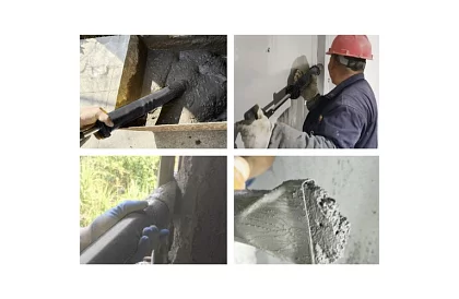 Kézi szivattyú építőanyagokhoz + 4 fúvóka