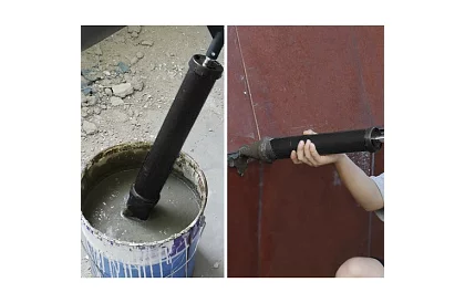 Kézi szivattyú építőanyagokhoz + 4 fúvóka