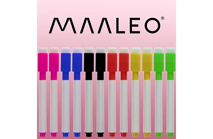 Törölhető filctollak - 12 db - 6 szín