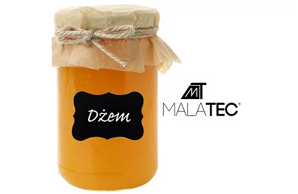 Öntapadó címkék 5 x 3,5 cm - fekete - 24 db