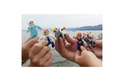 Gumičky a karkötők készítéséhez XXL készlet + szövőszék