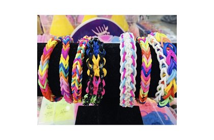 Gumičky a karkötők készítéséhez XXL készlet + szövőszék