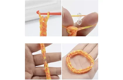 Gumiák a karkötők készítéséhez – 1500 db