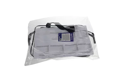 Átlátszó kozmetikai táskákkal – 3 darabos készlet