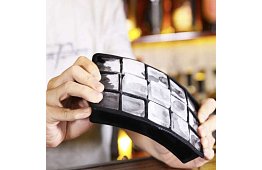 Silikon jégkocka forma fedéllel – jégkészítő 15 jégkockához