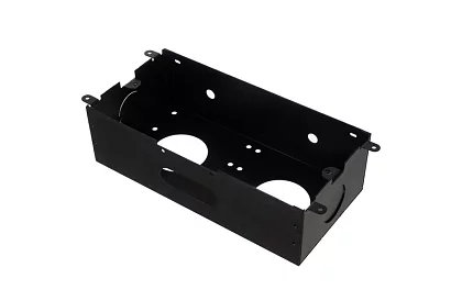 Beépített kihúzható aljzat 3× 220 V – fekete