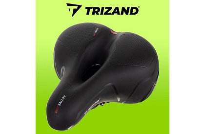 Cyklistikai nyereg ACTIVE szellőzéssel és vízálló borítással