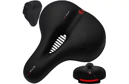 Cyklistikai nyereg ACTIVE szellőzéssel és vízálló borítással