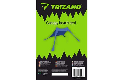 Strandtábor UV védelemmel 50+ - napernyő - 4,5 × 4,5 × 1,6 m